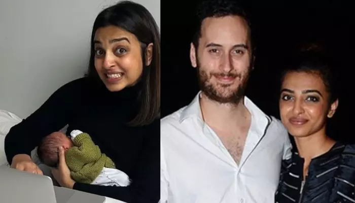 New Mommy, Radhika Apte Shares Rare Pic Of Her Baby Girl And Husband, Benedict On Women’s Day