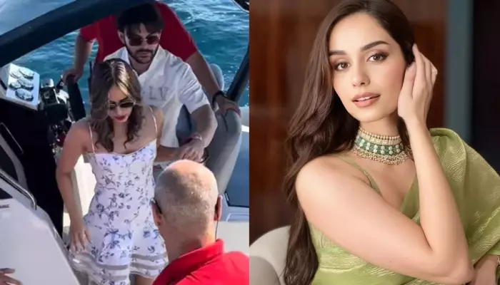 Veer Pahariya Is Dating Manushi Chhillar? Actress Finally Reacts To Their Viral Pics ‘He’s Lovely..’