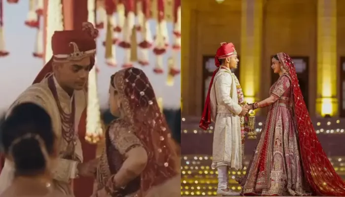 Bride And Groom Have A Royal Marwari Wedding: Luxury Venue, Royal ‘Baraat’, And The ‘Eighth Vow’