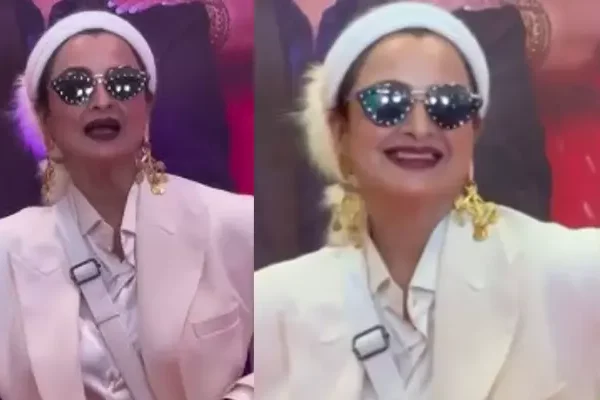 Rekha Recites Her Personal Self Made Shayari At&hellip;