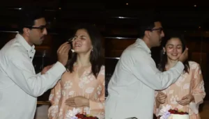 Ranbir Kapoor Playfully Covers Alia Bhatt’s Nose With&hellip;