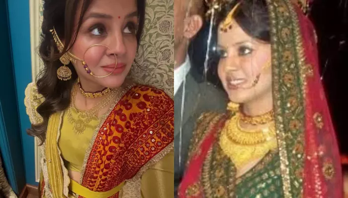 MS Dhoni’s Wife, Sakshi Re-Wore Her Wedding Day Gold Jewellery For Rishabh Pant’s Sister’s ‘Shaadi’