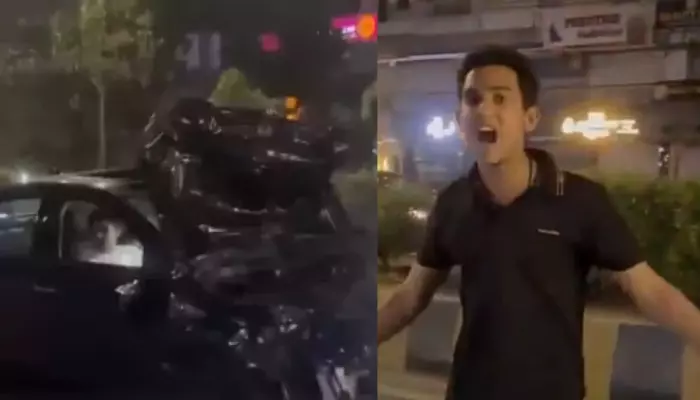 Law Student Rakshit: Accused Of Vadodara Car Crash, Killed 1, Screamed ‘Another Round’ Post Accident