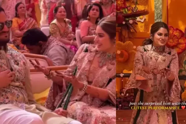 Diva Shah Surprises Jeet Adani, Dances To The&hellip;