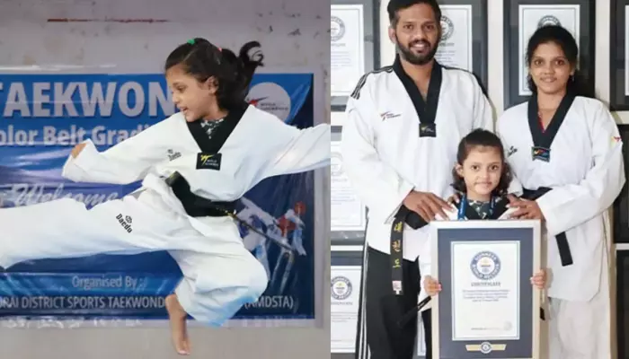 Samyuktha Narayanan, Meet 7-Year-Old Madurai Girl Who Becomes World’s Youngest Taekwondo Instructor