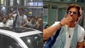 Shah Rukh Khan Reaches Kolkata Ahead Of KKR&hellip;