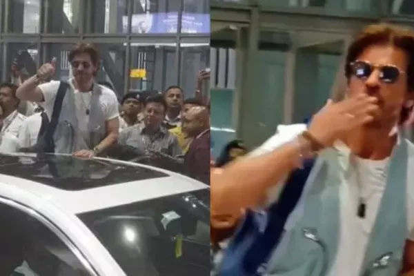 Shah Rukh Khan Reaches Kolkata Ahead Of KKR&hellip;