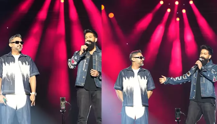 Honey Singh’s ‘Blood Bro’ Yash Blesses Rapper At His Bengaluru Concert Says, ‘We’Ve Common Story’