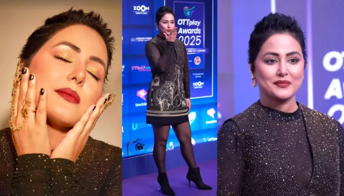Hina Khan Looks Fresh As A Flower, Ditches Wig, Flaunts Real Hair for the First Time Post-Cancer