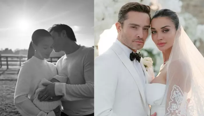 Amy Jackson, Ed Westwick Blessed With Baby Boy, Shares First Pics And Announces Name