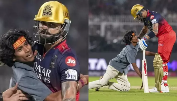 Virat Kohli’s 18-Yr-Old Fan Who Invaded Pitch In IPL Reveals Cricketer’s Words ‘Bhai Tu Chala Ja..’