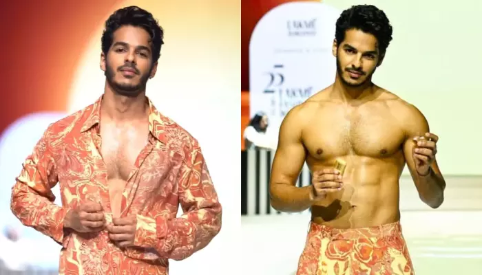 Ishaan Khatter’s Shirtless LFW Runway Walk Leaves Netizens Cringing, Asks, ‘Why is He Stripping…’