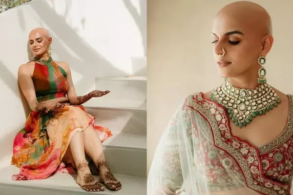 Mehendi Bride Flaunts Her Baldness Bravely, Dons A…