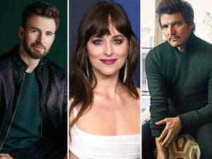 Dakota Johnson Chris Evans and Pedro Pascals Materialists&hellip;
