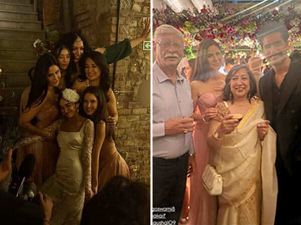 Photos: Vicky Kaushal And Katrina Kaifs Candid Moments From A Wedding Go Viral