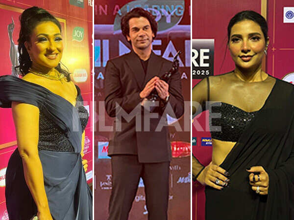 Joy Filmfare Awards Bangla 2025: Rajkummar Rao and more walked the red carpet