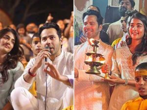 Photos: Varun Dhawan And Pooja Hegde Seek Blessings&hellip;