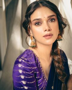 Aditi Rao Hydari’s jamun Raw Mango sari was&hellip;