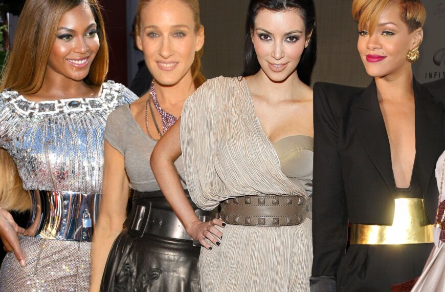 Is it time for the return of extra-wide belts?