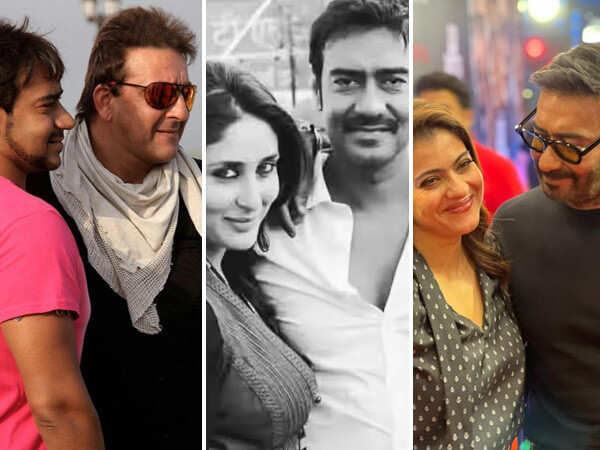 Ajay Devgn turns 56 : Kajol Kareena Kapoor and others wish the superstar