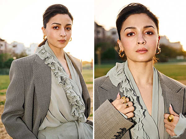 Pictures: Alia Bhatt exudes boss lady vibes in a power suit