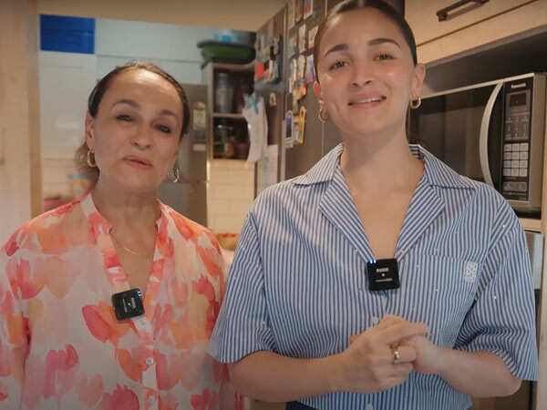 Watch: Alia Bhatt burns her hand while baking with mom Soni Razdan