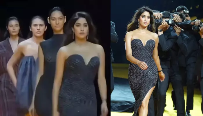 Model Who Walked Behind Janhvi Kapoor At LFW Re-Shares Post Shading Latter’s Skills, Netizens React