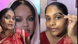 Kolhapur Mehendi Artist Recreates Rihanna’s Look From Anant&hellip;