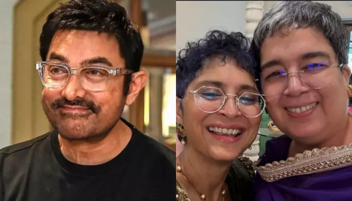 Aamir Khan’s Ex-Wives, Kiran Rao-Reena Dutta Pose Together At Eid, Netizens Say, ‘Aamir Is Lucky..’