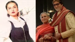 Rekha Enters The Stage In Western Outfit, Amitabh’s&hellip;