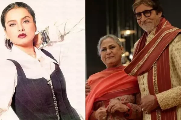 Rekha Enters The Stage In Western Outfit, Amitabh’s&hellip;