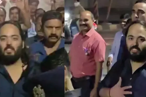 Anant Ambani During 140 Km Walk To Dwarka…