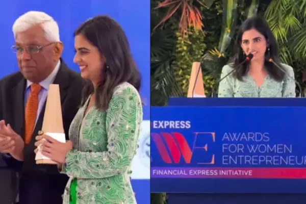 Isha Ambani Dedicates Award To Daughters, Praises Her&hellip;