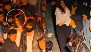 Sreeleela Gets Dragged Into Crowd, Kartik Aaryan Walks&hellip;
