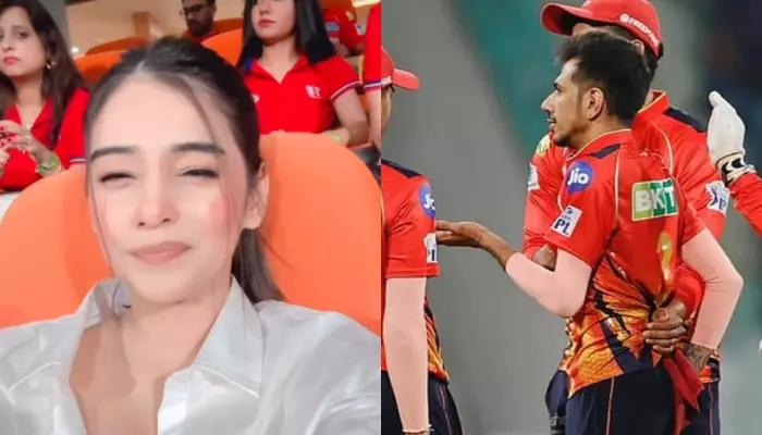 RJ Mahvash Cheers For Yuzi Chahal From Stands In IPL, Fans Say, ‘Dhanashree Ki Galti Nahi…’
