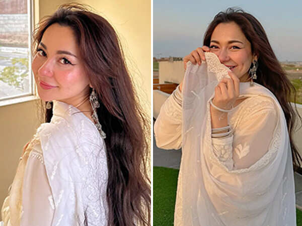 Pictures: Hania Aamirs Eid look with leave you&hellip;