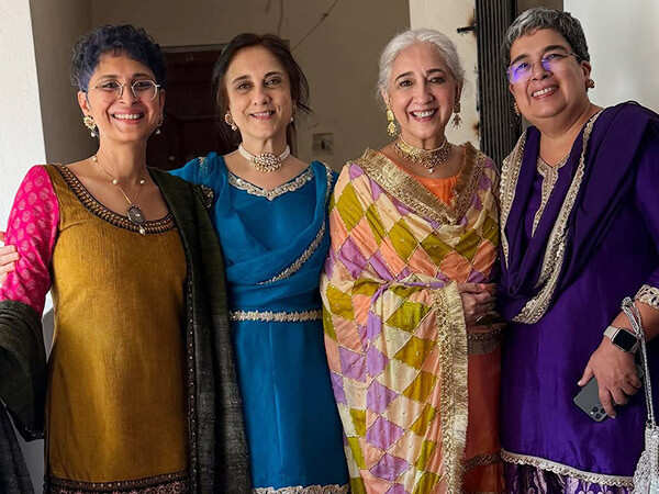 Photos: Kiran Rao poses with Reena Dutta at&hellip;