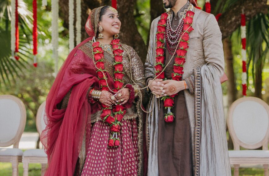 This multicultural wedding in Kenya brought Swahili culture into an Indian celebration