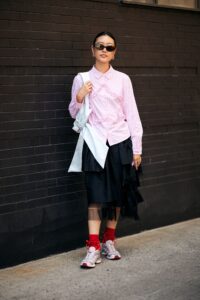 Statement socks are winter’s easiest styling hack