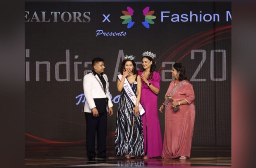 Dr. Shveta Mishra Shines as Mrs. India Asia 2025, Elegant 1st Runner-Up