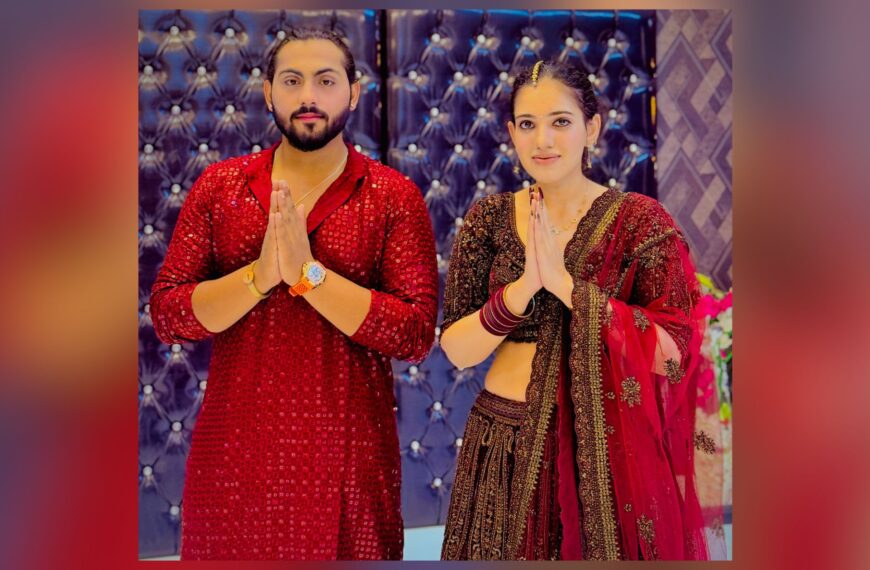 Sahas Purswani Features in New Music Video ‘Ram Ram Gaun Mein’ Opposite Sanskriti Varma