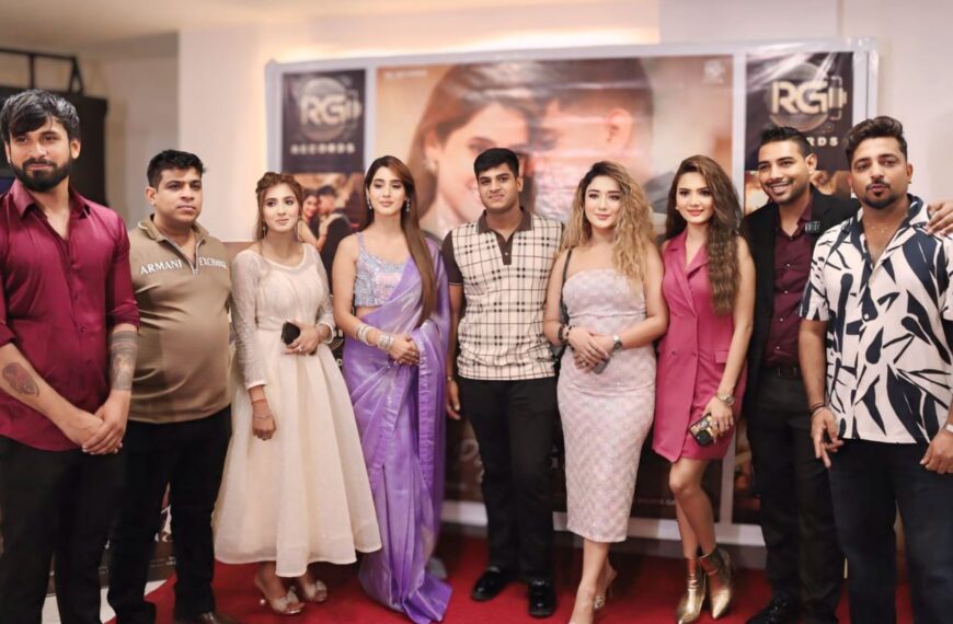 First Music Video of RG Records “Bandi Pighal Gayi” starring Shanaya Khanna & Bhumik Garg Released, Sung by Megha Kishore