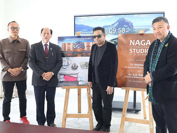 AR Rahman Launches Naga International Studio In Kohima