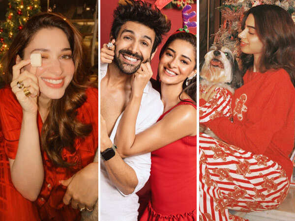 Bollywood Celebs Spread Christmas Cheer With Cosy Posts and Smiles