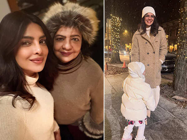 PHOTOS: Priyanka Chopra Jonas Snowy Christmas With Malti&hellip;