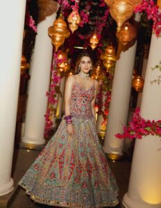 Kriti Sanon’s Abhinav Mishra lehenga turns mirror work&hellip;