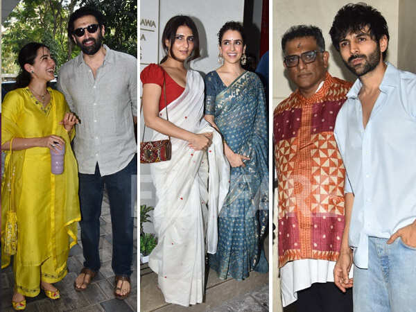PHOTOS: Sara Ali Khan Kartik Aaryan and More…