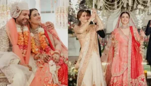 Nupur Sanon Wore Orange-Hued Lehenga For Hindu Wedding,&hellip;