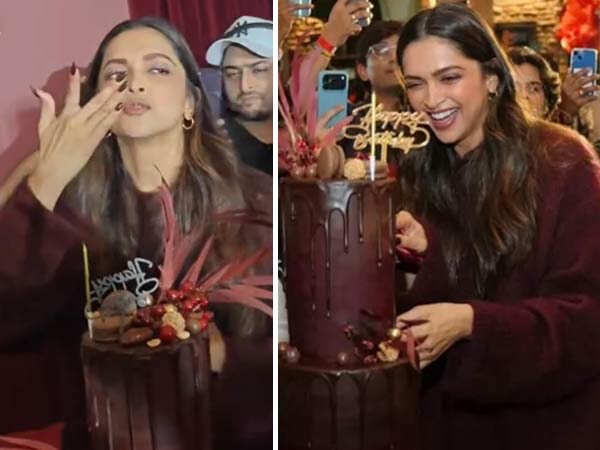 PHOTOS: Deepika Padukone Rings in 40th Birthday With Fans and Well-wishers