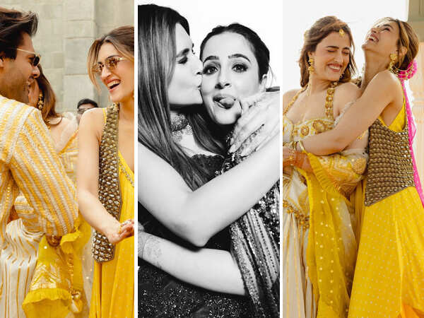 Inside Nupur Sanonâs Vibrant Pre-wedding Festivities Ft. Kriti Sanon